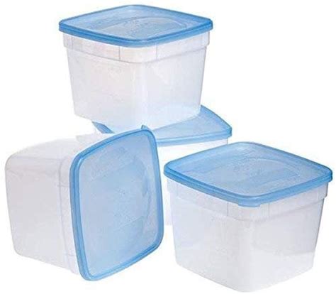 Buy Arrow Home Products 04305 1.5 Pint Freezer Containers, 4-Pack ...