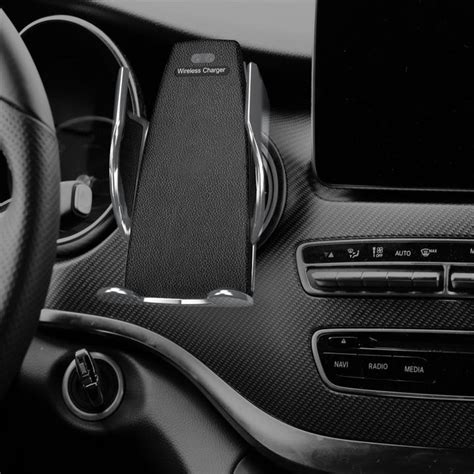 Vaku ® Smart Auto-open and Close Gravity Sensor QC Wireless Car Charger ...