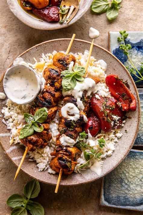 Chicken Tzatziki Rice Bowls. - Half Baked Harvest