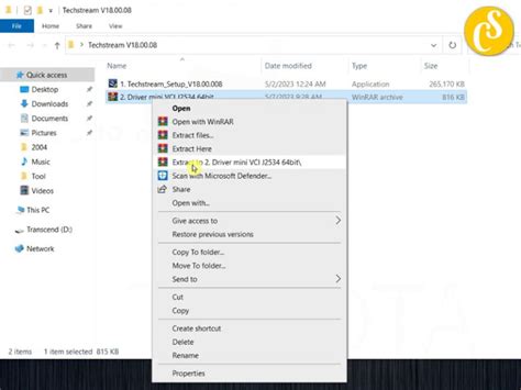 Image result for How to Install Techstream Mini VCI