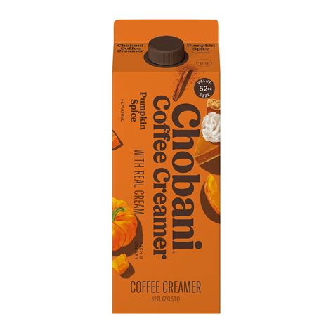 Chobani Dairy Refrigerated Coffee Creamer, Pumpkin Spice, 52 fl. oz ...