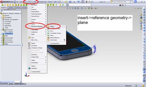 Image result for SolidWorks iPhone Stand Tutorial