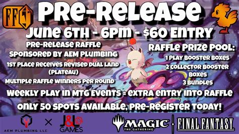 Final Fantasy Pre-Release, 351 Three Rivers Drive Ste 126, Kelso, WA ...