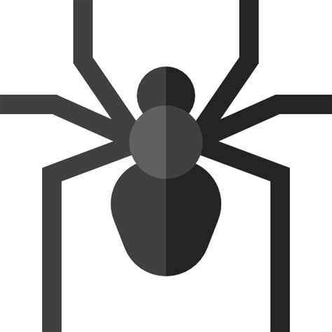 Spider Basic Straight Flat icon | Freepik
