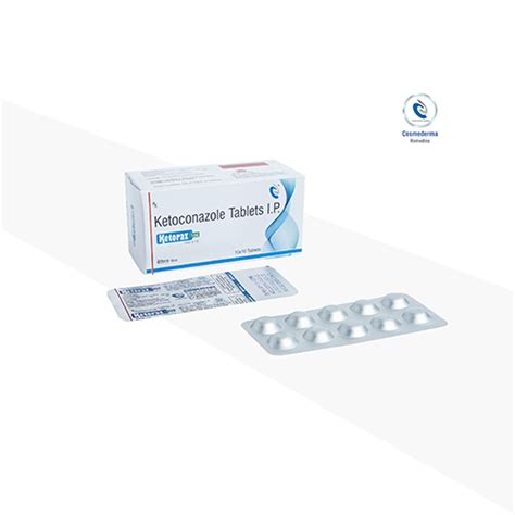 Ketoconazole 100mg IP Tablets Servocare Lifesciences