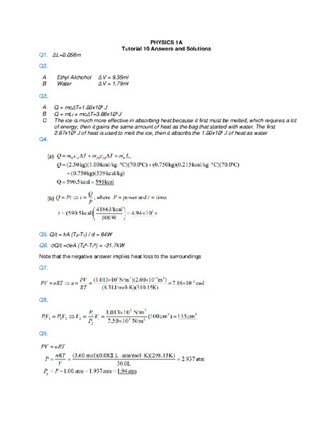 Image result for Physics 1 Tutorial