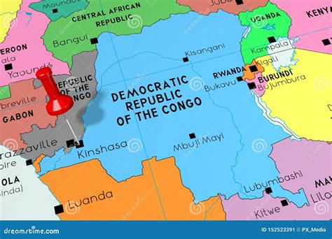 Congo Kinshasa Map at Gregorio Fields blog