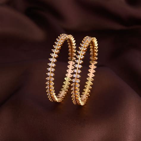 American diamond bangles - Thara – Made For Hers
