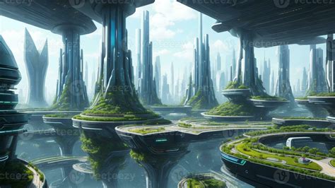 High-Tech Celestial City 的图像结果