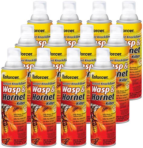 Enforcer Instant Knockdown Wasp and Hornet Killer Spray - 16 oz ...