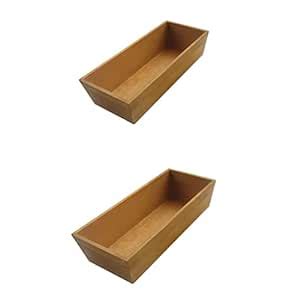 Wooden Succulent Plant Flower Bed Pot Through Box Garden Planter 34cm ...