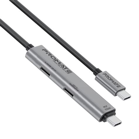 كابل بروميت عالي السرعة لنقل البيانات والشحن من نوع USB-C Promate Heavy -Duty High -Speed Data & Charger Usb-C TM Cable