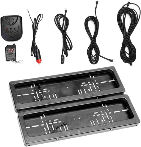 BNF® Euro Electric License Plate Stealth Car Number Roller Shutter ...