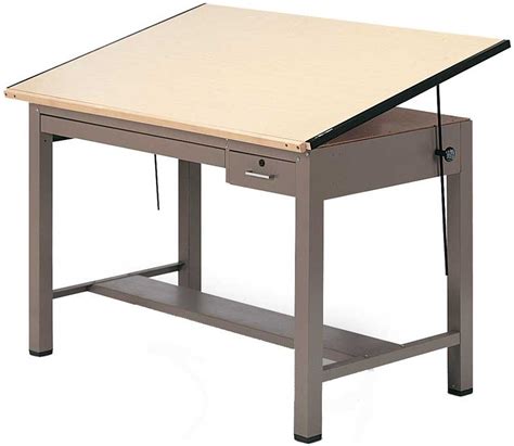 Drafting Table Computer Desk Combo at Brandi Hayes blog