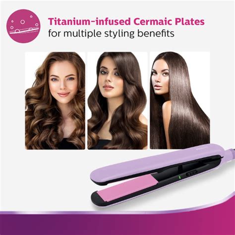 Buy Philips BHS393/40 Straightener with Silk Protect Technology ...