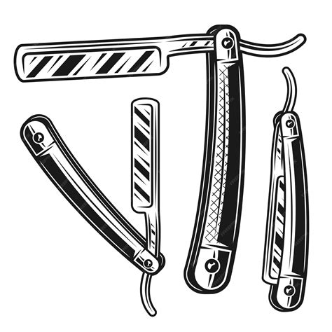 Straight Razor Drawing