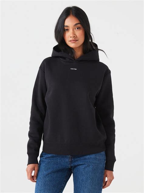 Hoodies & Sweatshirts | Calvin Klein | Black | hoodies | Women | Very