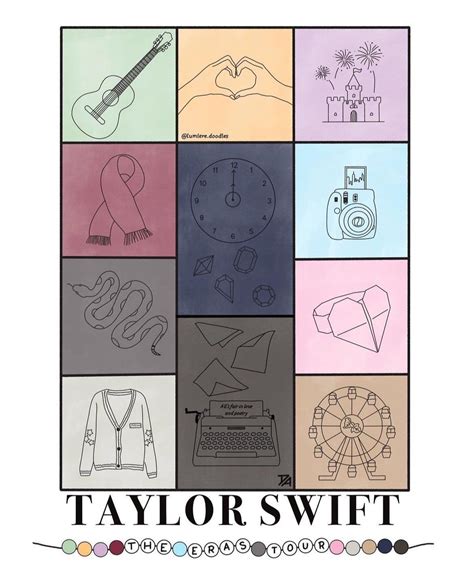 81 Era symbols ideas in 2025 | taylor swift drawing, taylor swift ...