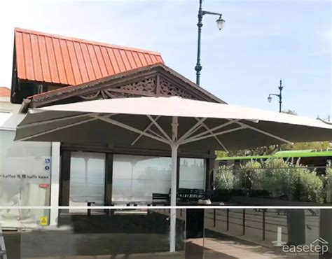 Garden Umbruella Giant 5x5 m - Easetep | Mosquito Nets, Roller Blinds ...