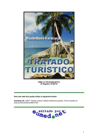 Tratado Turistico by Smith Pariona Medina - Issuu