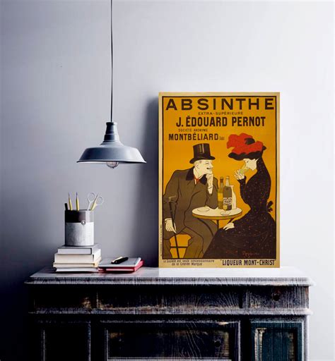 Buy Absinthe Vintage Liquor Poster, Absinthe Vintage Wall Art, Old ...