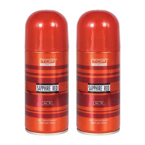 Buy Top Collection Deodorant Perfume Spray - Sapphire Red, 150ml each ...