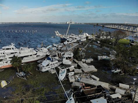 Photos show destructive wake of Hurricane Ian | PBS News