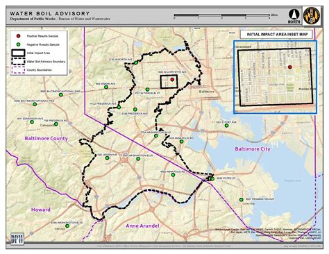 Public Boil Water Advisory | University of Maryland Extension