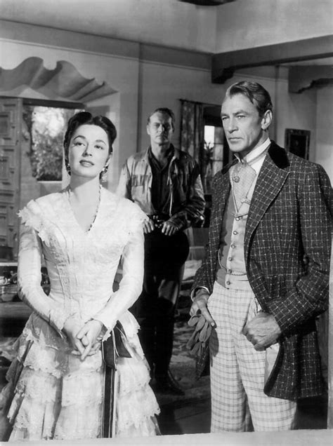 Ruth Roman, Gary Cooper and Steve Cochran in "Dallas" (1950) | Vintage ...
