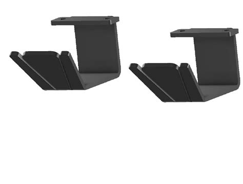 Buy myl HPHC Headphone Under Desk Mount Stand Hanger/Holder Metal ...