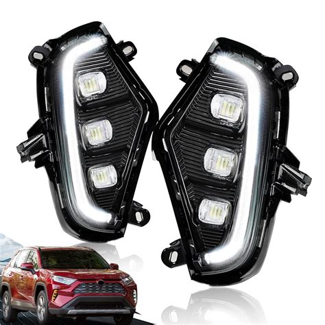 Daytime Running Lights Compatible With Toyota Rav4 2019 2020 2021 ...
