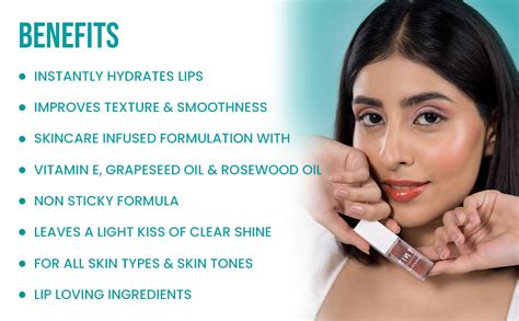 Buy Tint Cosmetics Light Pink Lip Oil | Soft Natural Instant Hydrate ...