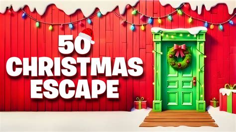 50 CHRISTMAS ESCAPE ROOM🎄 2224-6710-1350 by ryclo - Fortnite Creative ...