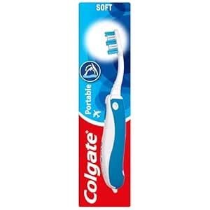 Buy Colgate Portable Toothbrush, Travel Toothbrush Folds for Travelling ...
