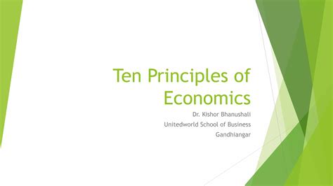 Ten principles of economics | PPTX