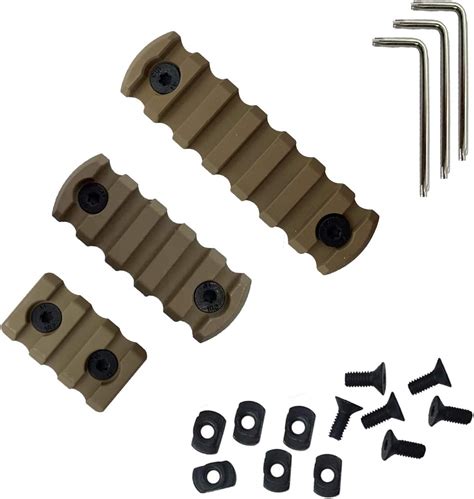 Buy GOTICAL Pack of 3 - 7 Slots, 5 Slots, 3 Slots Rail - l 6 Screw and ...