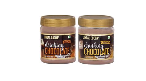 Drinking Chocolate powder Mocha X Cinnamon - pack of 2 – Jindal Cocoa