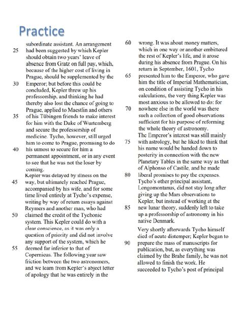 Image result for Reading Test Examples