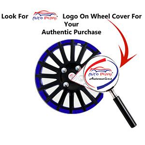 Auto Pearl - Premium 13" inch | Set of 4 Pcs | Press Type Hubcap Wheel ...