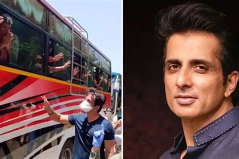 Sonu Sood Arranges 10 Buses For Migrant Workers In Mumbai, Visits ...