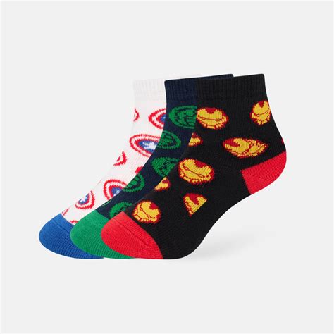 Marvel High-Ankle Kids Socks | SocksXpress – SocksXpress!
