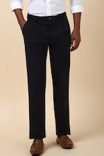 Buy Men Black Regular Fit Solid Formal Trousers Online - 39672271 ...