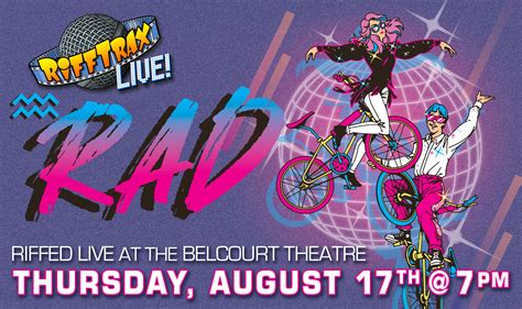 RiffTrax Live: RAD - The Belcourt Theatre