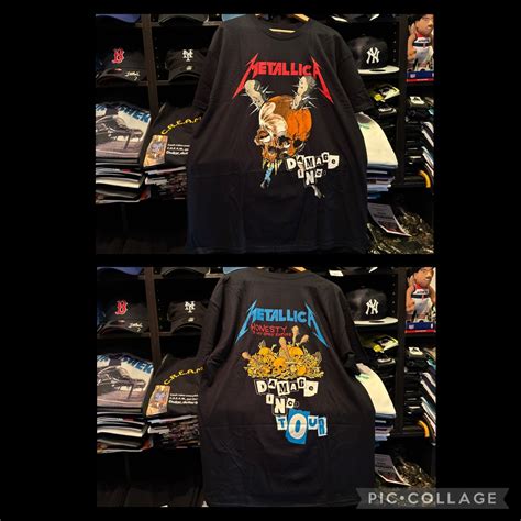 METALLICA PUSHEAD DAMAGE INC TOUR TEE | FANTASTIC