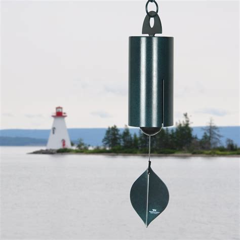 Woodstock Chimes 24-in Green Metal Wind Chime HWMG at Lowes.com