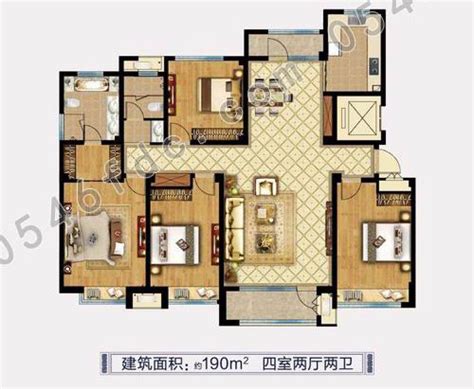 四室两厅两卫135平米A1-1户型图_房产资讯-苏州房天下