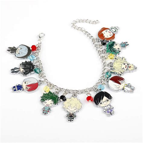 Buy Good Friendbnha mha Academia fashion novelty charm bracelet, anime ...