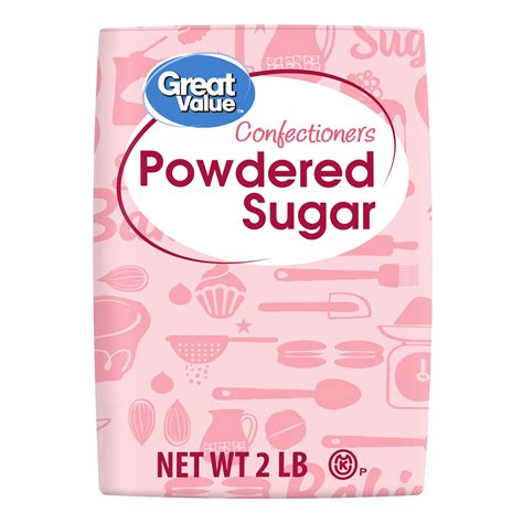 Great Value Confectioners Powdered Sugar, 32 oz - Walmart.com
