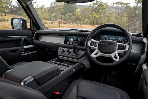 Land Rover Defender interior - OzRoamer