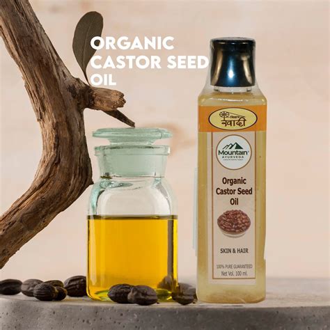 Bihar Khadi. Bihar Khadi Organic Castor Seed Oil 100ml
